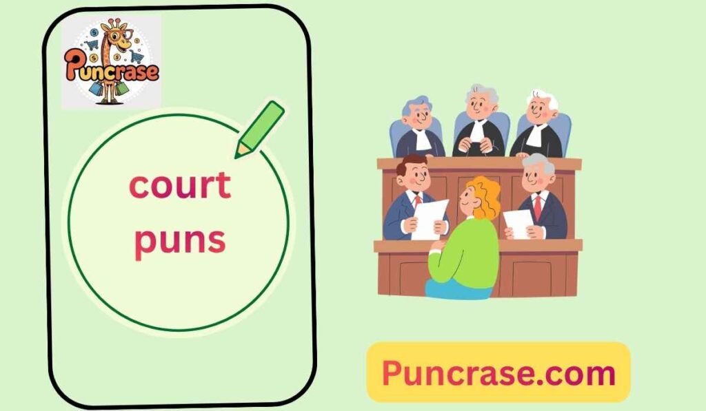 court puns