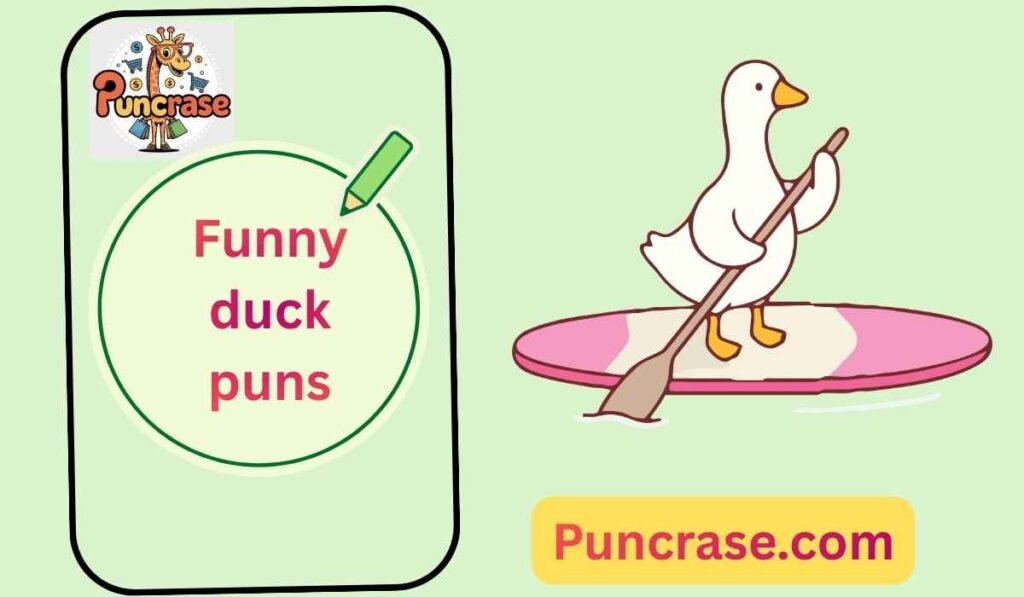 Funny duck puns